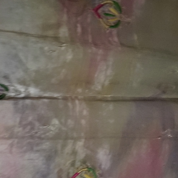 NWOT INDIAN DUPATTA (SCARF/SHAWL) FOR A CHURIDAR (INDIAN STYLE TUNIC) - Picture 8 of 8